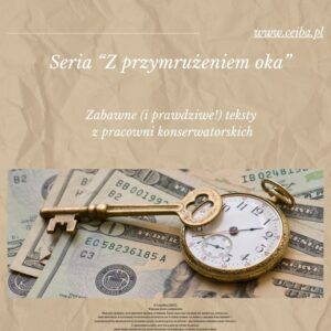 Seria zabawne teksty - PRACOWNIA KONSERWACJI