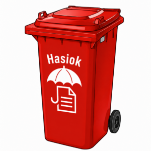 HASIOK® – mobilny kosz bezpieczeństwa - ewakuacja, bezpieczeństwo, zabezpieczenie
